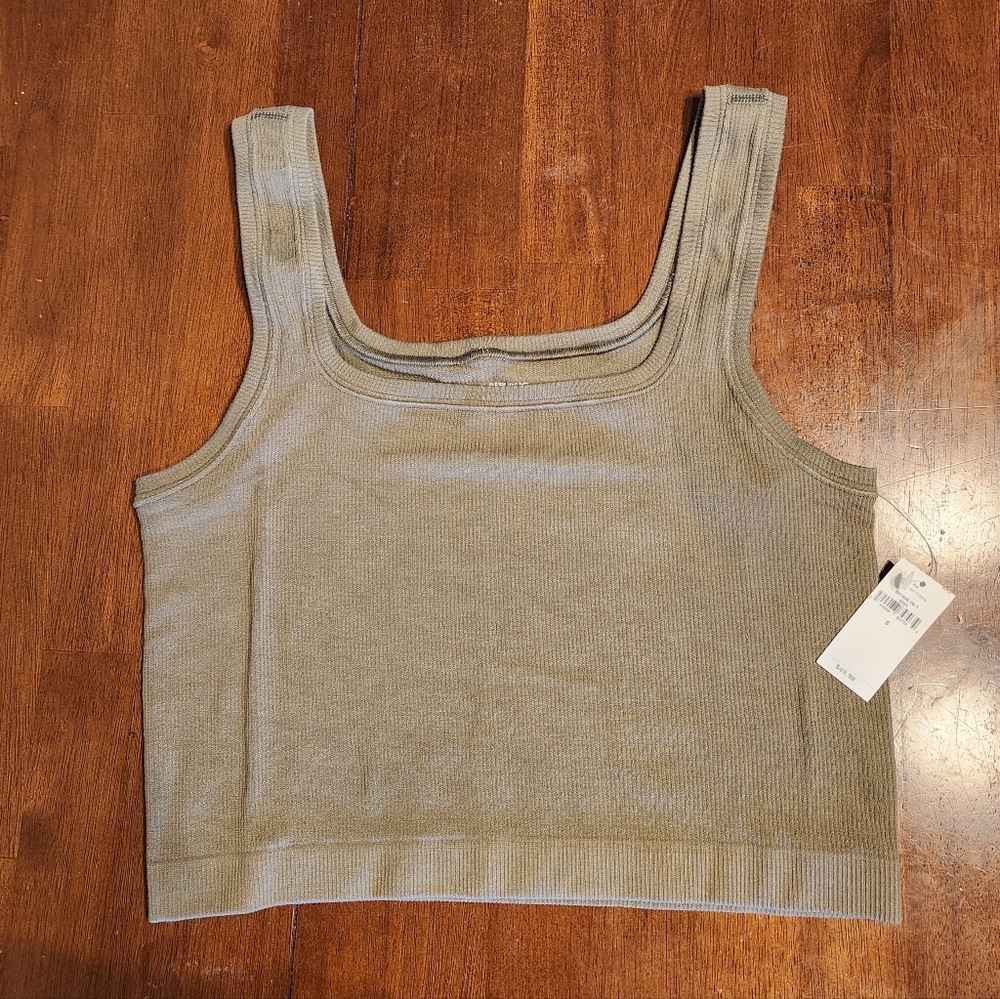 Banana Republic, small, olive green, seamless tank